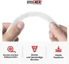 STEIGNER Guarnizione a spazzola autoadesiva blanc 8 mm x 5 Anteprima dell’immagine prodotto 3