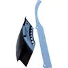 A black plastic mulch kit component and a gray strip are shown against a white background. Produktbild-Vorschau