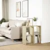 A living room scene with a sofa and a bookshelf. Náhled obrázku produktu