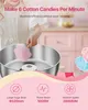 SucceBuy Kommerzielle Zuckerwattemaschine mit Wagen, 1kW, Produktbild-Vorschau 2