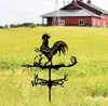 Wiatrowskaz Metalowy Czarny Kogut Ozdobny Pomiar Kierunku Podgląd zdjęcia produktu 13