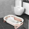 Faltbare Baby Badewanne,Babybadewanne mit Thermometer und Produktbild-Vorschau 3