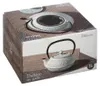 Secret de Gourmet Théière avec passoire Folk fonte blanche Voir les images du produit 10