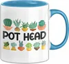 Pot Head Tasse Geschenk Töpferei Pflanzen-Liebhaber Produktbild-Vorschau 1