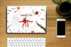 MuchoWow® Laptop Aufkleber Sticker Cover Winter - Rot - Produktbild-Vorschau 2