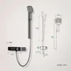 EMKE Sistema doccia con termostatico split antracite opaco Anteprima dell’immagine prodotto 10