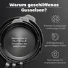 TECOR Gusseisenpfanne Induktion 28 cm geschliffen Produktbild-Vorschau 7