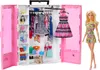Barbie Fashionistas Kleiderschrank mit Puppe, Barbie Möbel, Produktbild-Vorschau 1