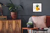 MuchoWow® Gerahmtes Poster Ananas - Abstrakt - Sommer 40x40 Produktbild-Vorschau 2