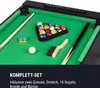Spin 2-in-1 Spieletisch Billard Kicker 180° drehbar Produktbild-Vorschau 9