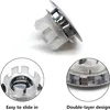 2 Pcs Waschbecken-üBerlauf Waschbecken Ring,üBerlaufen Rund Produktbild-Vorschau 5