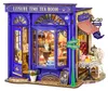 3D puzzle, DIY mini domček s čajovňou, Rolife, 304 dielikov Náhľad obrázku produktu 1