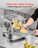 A person operating a dough sheet machine with freshly made dough sheets. Produktbild-Vorschau