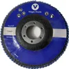 1x Fächerschleifscheiben 115mm flach Körnung 100 Blau Produktbild-Vorschau 4