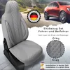 Schonbezüge Sitzbezüge für Volvo XC60 2 Bj ab 2017 in Grau Produktbild-Vorschau 6