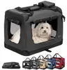 lionto Honden transportbox, inklapbaar, stabiele stoffen Productafbeelding-voorbeeld 8