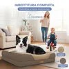 ELONEO Orthopädisches Hundebett, Größe M - Braun Produktbild-Vorschau 13
