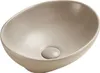 Mexen Elza Aufsatzwaschbecken 40 x 33 cm, cappuccino matt - Produktbild-Vorschau 1
