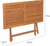 GARLAND® Gartentisch Bari 125x60x75 cm Teak Holz SVLK Produktbild-Vorschau 8