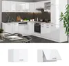 Věšák na stěnu Vicco R-Line Bílá vysoký lesk 60 cm Plochý, Náhled obrázku produktu 2