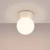 Plafonnier ZORI blanc IP44 1xG9 8W céramique émaillée/verre Voir les images du produit 3