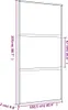 Schiebetür Golden 102,5x205 cm Matt ESG-Glas und Aluminium Produktbild-Vorschau 7