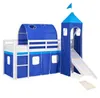 Homestyle4u Hochbett 90x200 mit Rutsche Turm Tunnel Produktbild-Vorschau 18