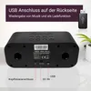 Xoro SAT100375 Xoro Wecker mit Radio Bluetooth Farb-Display Voir les images du produit 9