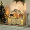 Adventskalender, Weihnachtsdorf, 18 LEDs, 24 Schubladen, Produktbild-Vorschau 3