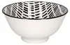 zestaw 6 misek Jail Bowl 500ml czarno-biała miska deserowa Podgląd zdjęcia produktu 3