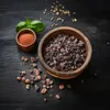 HAF 1 x 1 kg Schwarzes Kristallsalz 2–5 mm | Kala Namak | Produktbild-Vorschau 3