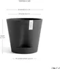 Pflanztopf Ecopots Venice Kunststoff Ø 20 cm H 17,7 cm Produktbild-Vorschau 3