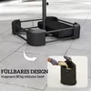 Sonnenschirmständer 80 kg Sandfüllung robuster Standfuß für Produktbild-Vorschau 4