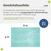 Garronda Gewächshausfolie 6x4 m (Länge x Breite)  Produktbild-Vorschau 2