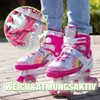 Rollschuhe Verstellbar Inliner Leucht Inlineskates für Produktbild-Vorschau 5