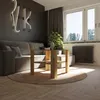 MATKAM Moderner Couchtisch 68x68 cm HOCH EX3, Hochwertiges Produktbild-Vorschau 2