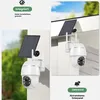 4 ks 2K solární sledovací kamera Venkovní 355°/90° otočná Náhled obrázku produktu 7
