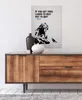 Leinwandbild Zitate Sprüche 70 x 50 cm - Wandbild Blau Produktbild-Vorschau 4