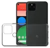 A black Google Pixel 4a 5G phone is shown with a transparent protective case. Produktbild-Vorschau