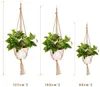 6 Stück Makramee Blumenampel Baumwollseil Hängeampel, Produktbild-Vorschau 2