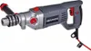 A gray and silver electric drill with a red handle and cord is shown against a white background. Produktbild-Vorschau