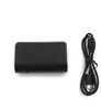 A black RHA TrueConnect wireless earbud case and a black USB cable are shown on a white background. Produktbild-Vorschau