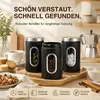 3er Set Kaffeedosen aus Edelstahl – luftdichte Vorratsdosen Produktbild-Vorschau 5
