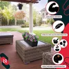 KOTARBAU® Lot de 4 Pot de Fleur Exterieur Jardinières Voir les images du produit 8