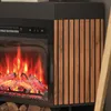 Elektrický krb Vicco Lynea čierna 100 cm s realistickým Náhľad obrázku produktu 5