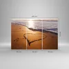 Bilder auf glas - Sommer Meer Sand Strand - 165x110cm - Produktbild-Vorschau 3