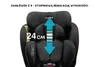 KidsZone Fotelik dziecięcy 0-36 kg, i-Size 40-150 cm – Podgląd zdjęcia produktu 4