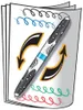 Maped stylo à bille 4 couleurs Freewriter, noir/blanc Voir les images du produit 2