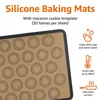 2 Stücke Backmatte für Macarons, Utschfeste Backunterlage Produktbild-Vorschau 3