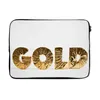 MuchoWow® Laptop Hülle 14 ZollGold Laptoptasche - Produktbild-Vorschau 1